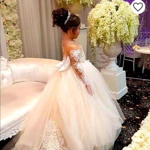 Girls Flower Girl Dress